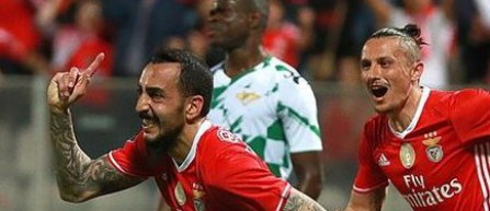 Benfica a învins-o Moreirense şi a revenit în fruntea campionatului Portugaliei